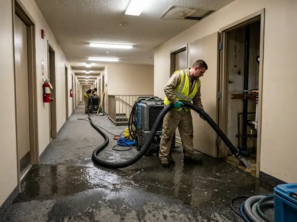 multi-unit-apartment-hallway-f-005 — frequently asked questions, Emergency Burst Pipe Water Extraction & Removal in Fortuna…